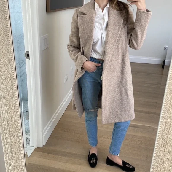 THEORY Clairene Hawthorne Wool Cashmere Coat